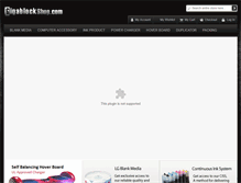 Tablet Screenshot of gigablockshop.com